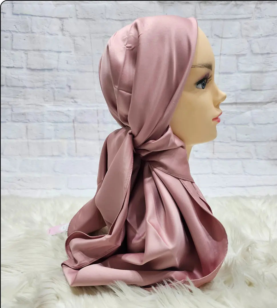 Silk Murabba Hijab | 90 x 90 cm Smack Touch (Hijab Accessories)