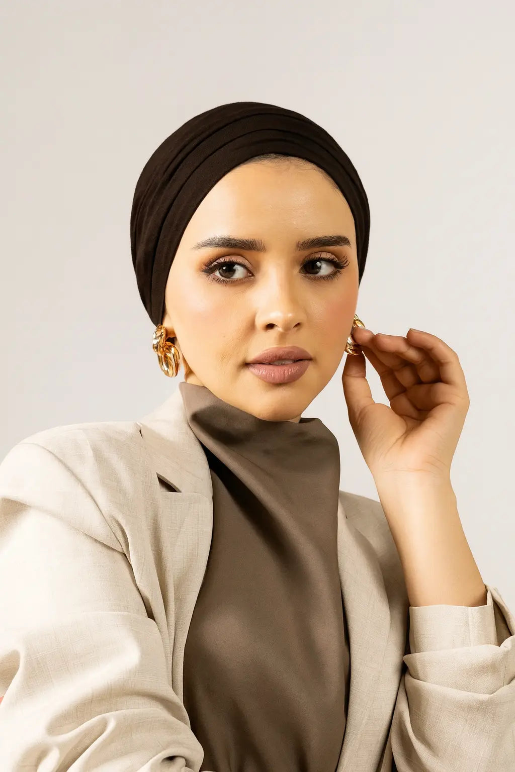 3 in 1 Lightweight Turban Smack Touch (Hijab Accessories)