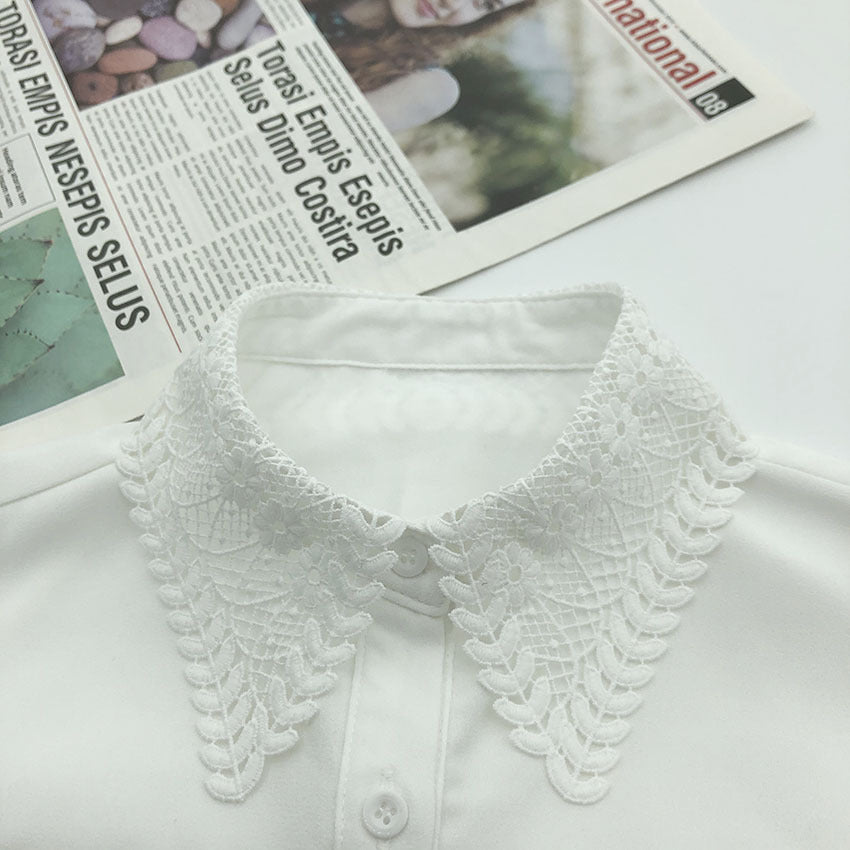 طوق ديكي من الدانتيل الورقي