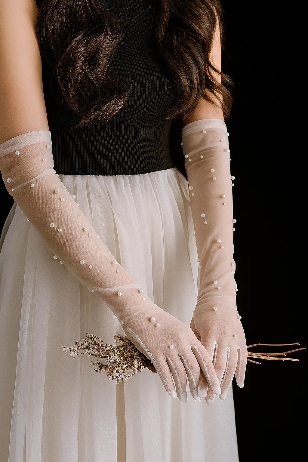 Pearl Lulu Decor Gloves Smack Touch