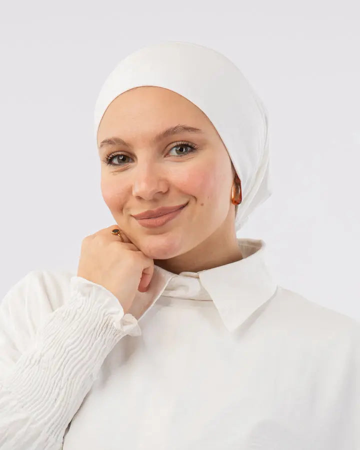 Syrian Undercap | Close & Open Ends Smack Touch (Hijab Accessories)