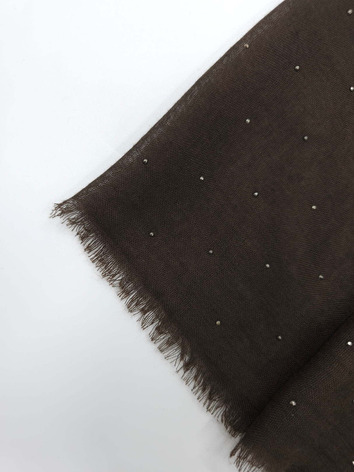 خام شال خفيف مع كريستال