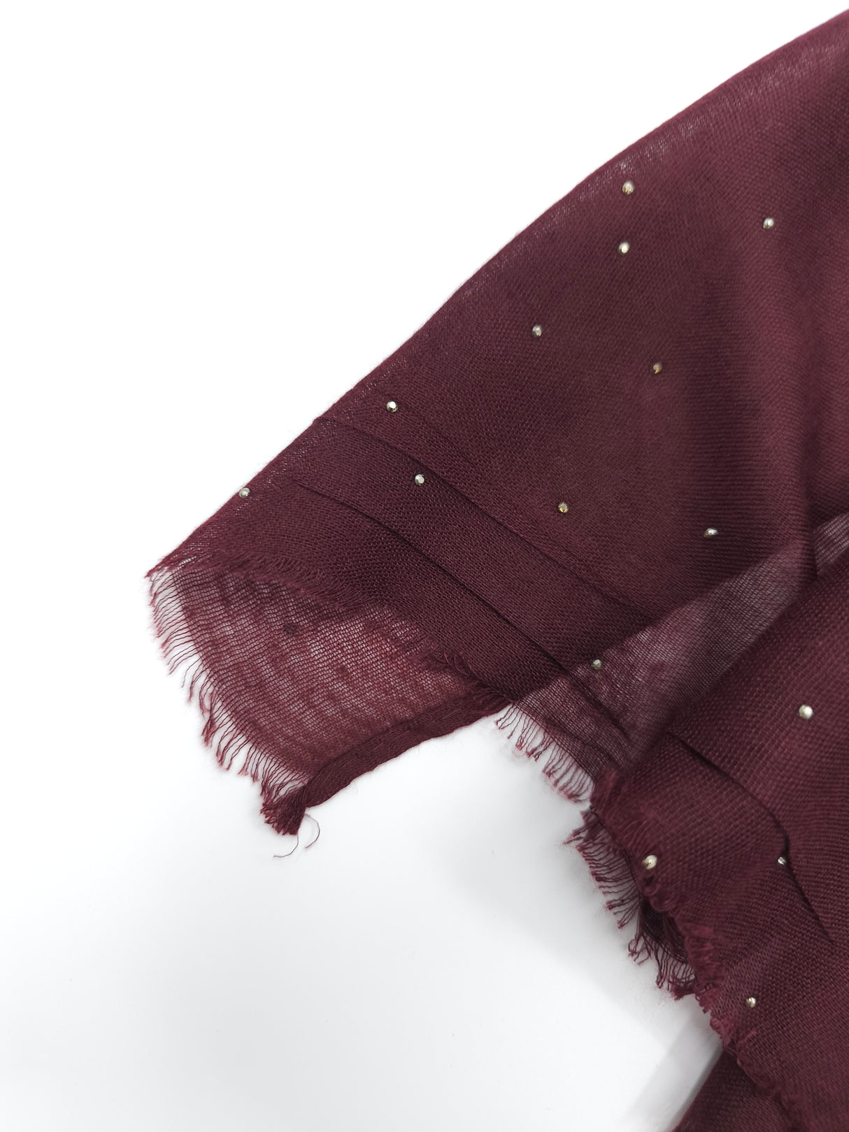 خام شال خفيف مع كريستال