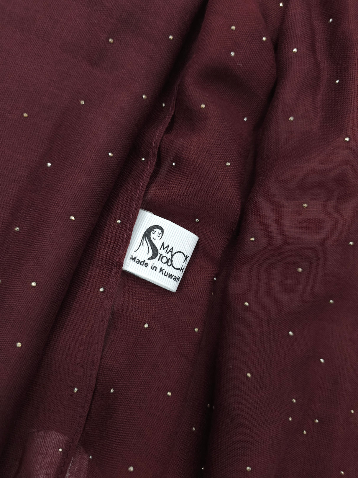 خام شال خفيف مع كريستال