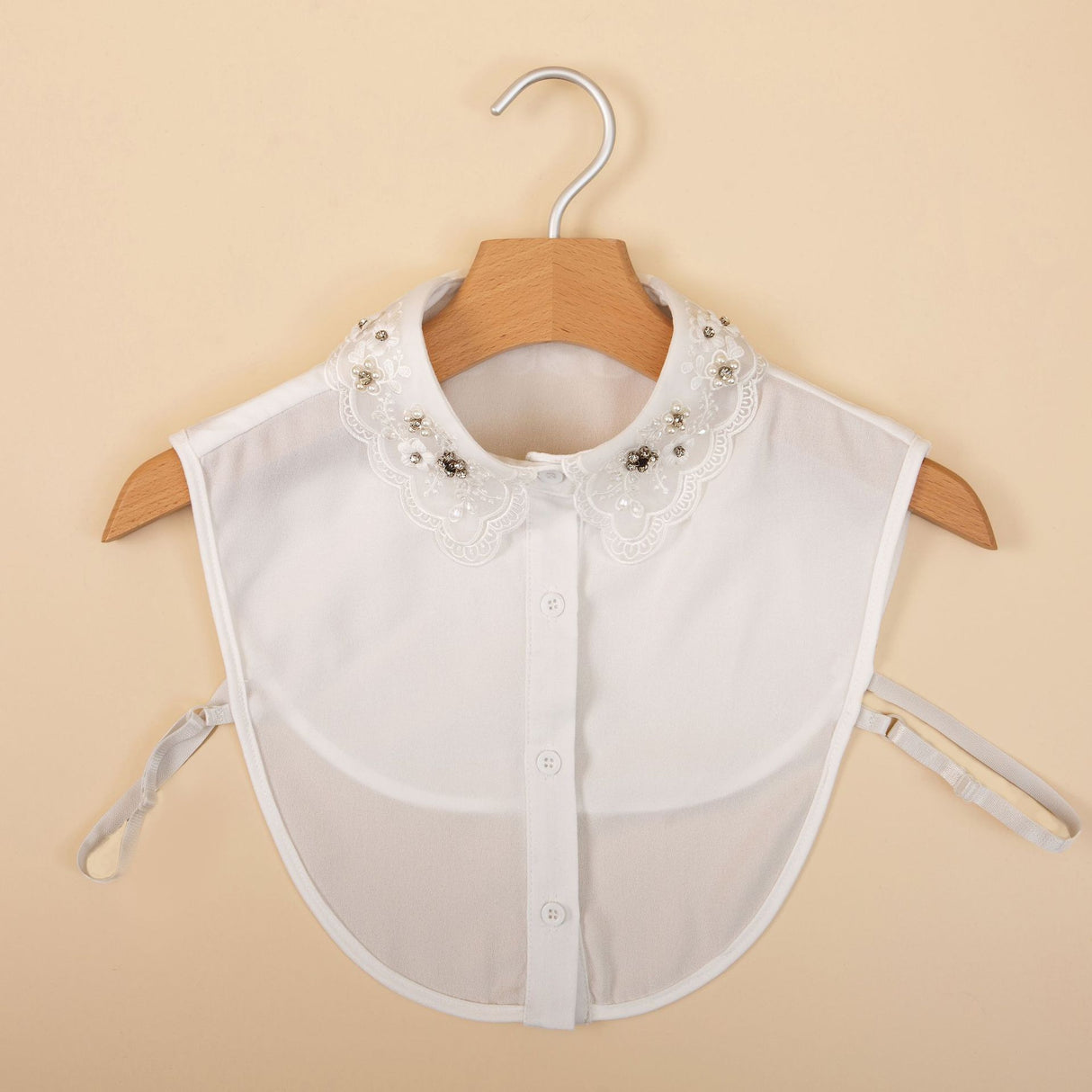 طوق ديكي كريستالي مزهر