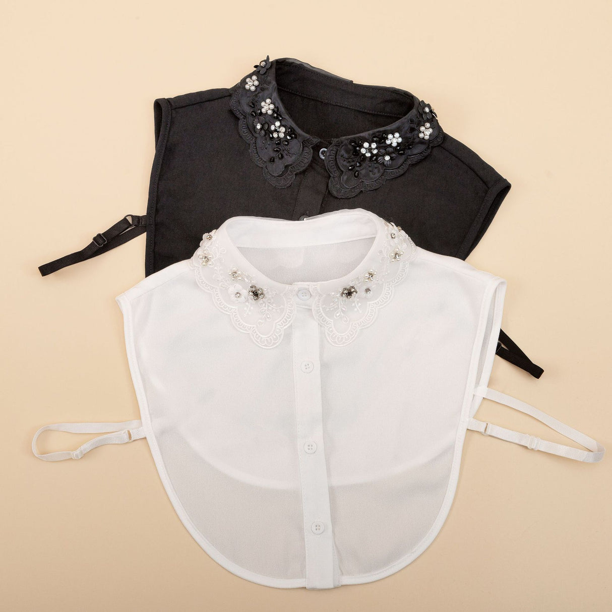 طوق ديكي كريستالي مزهر