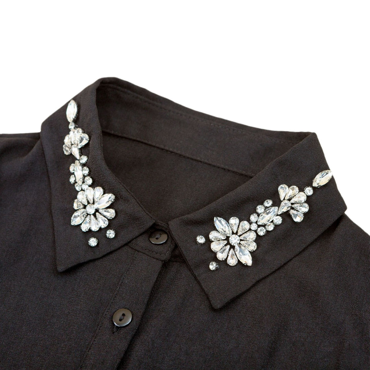 طوق ديكي كريستالي كامل