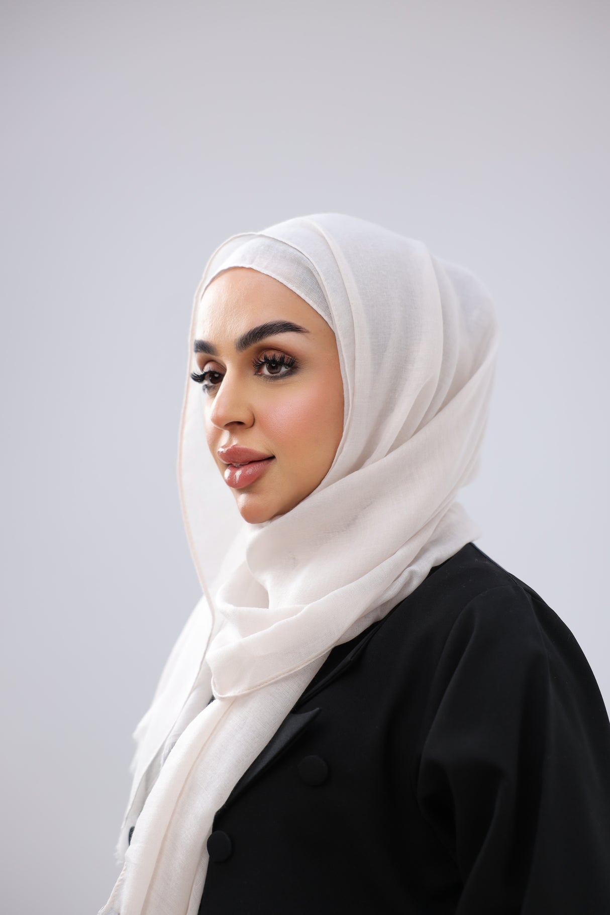 خام شال خفيف عرض غصير حجاب