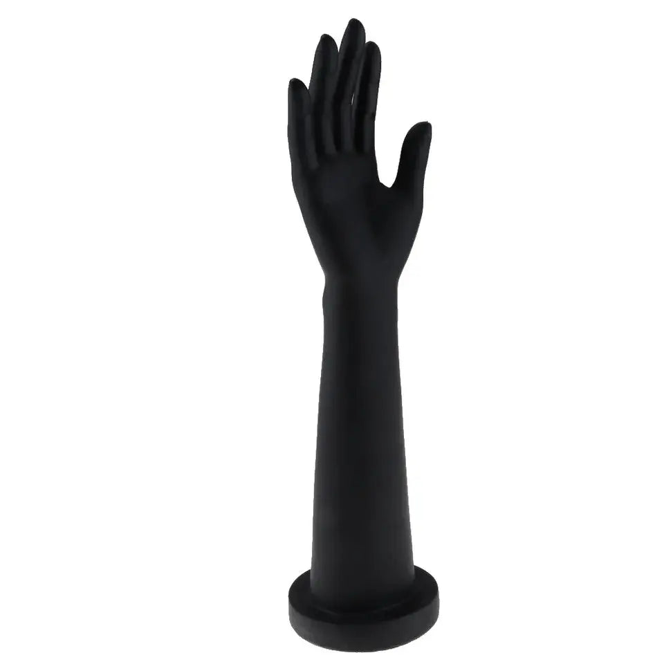 Black hand mannequin display stand| Photoshoot