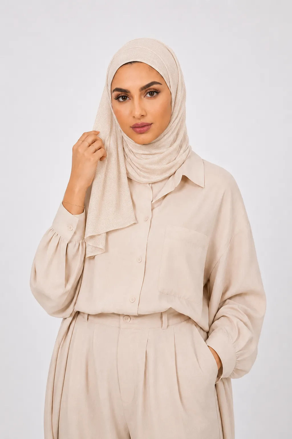 قماش قطني مزدوج التمدد