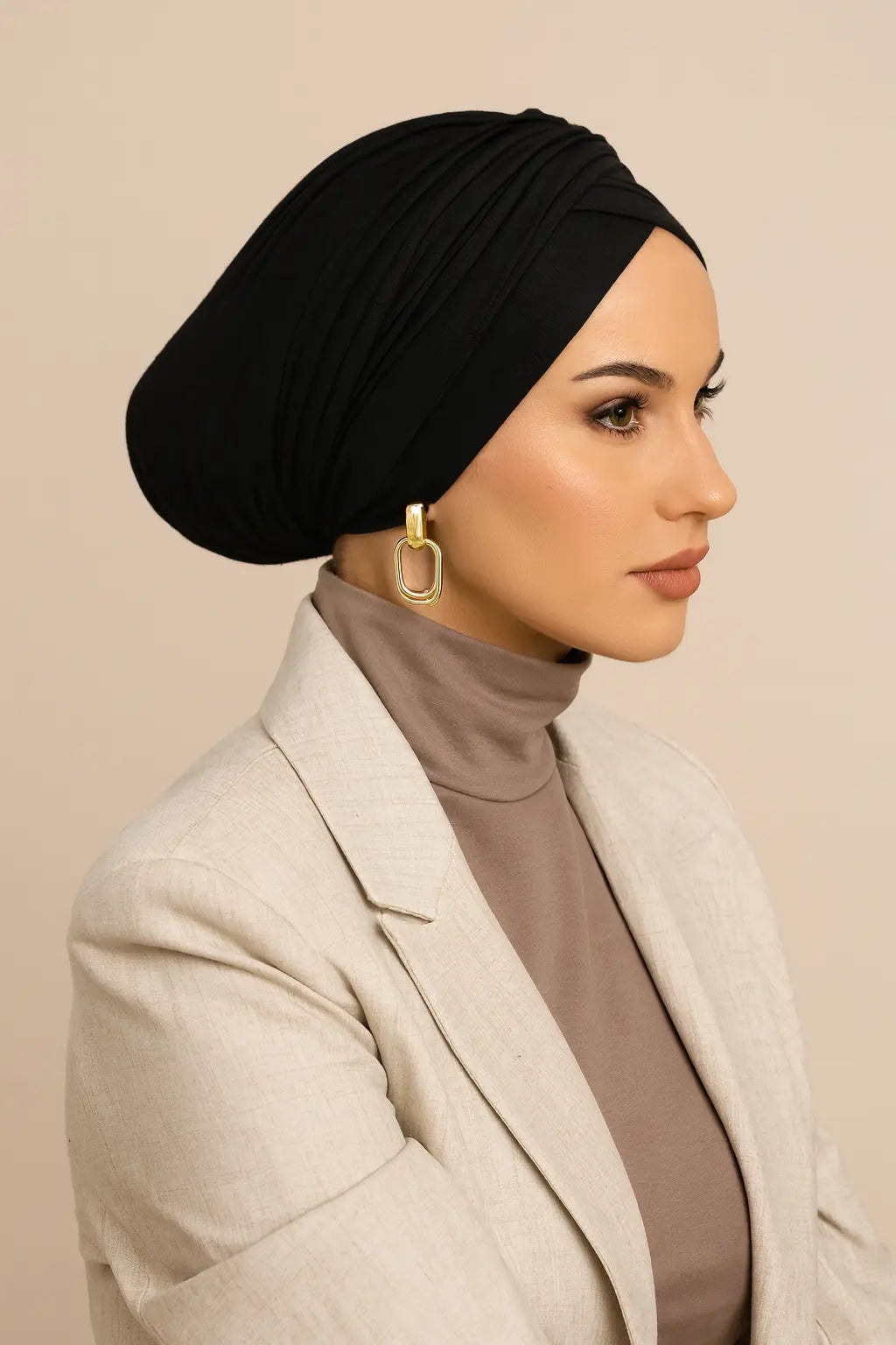 3 in 1 Lightweight Turban Smack Touch (Hijab Accessories)