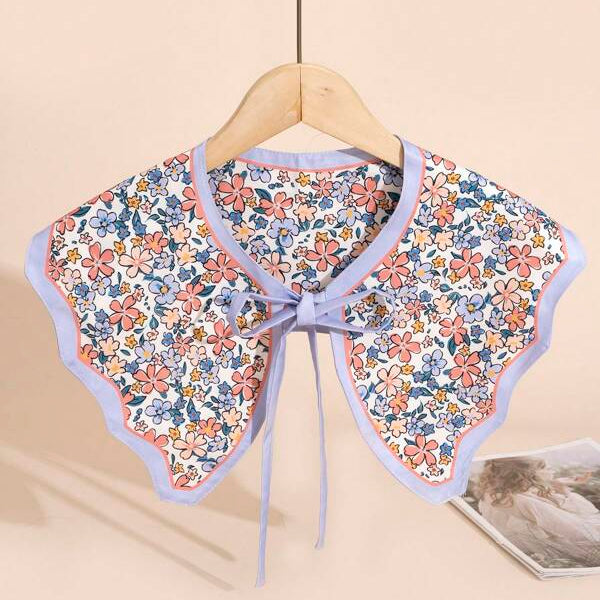Floral Pattern Dickey Collar | 7 Design