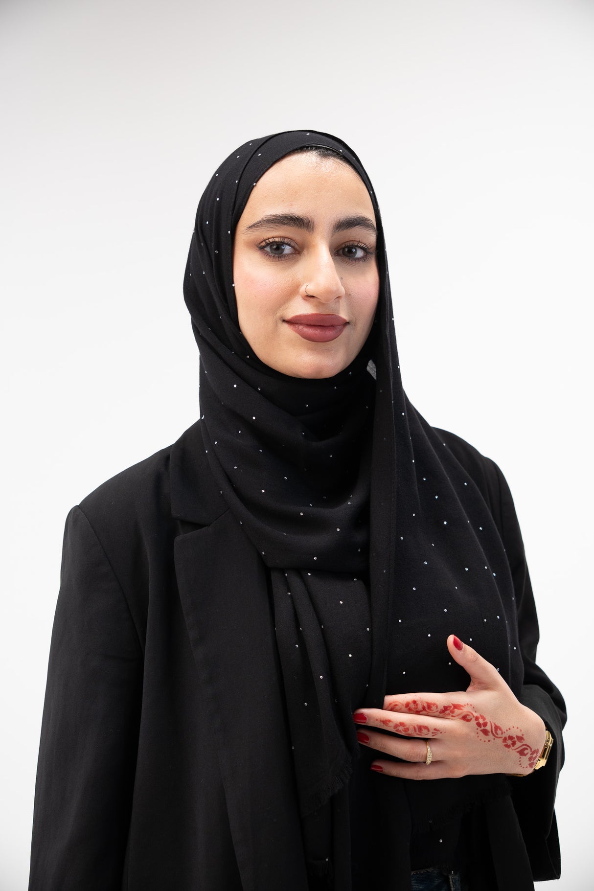 شال دال سواروفسكي حجاب
