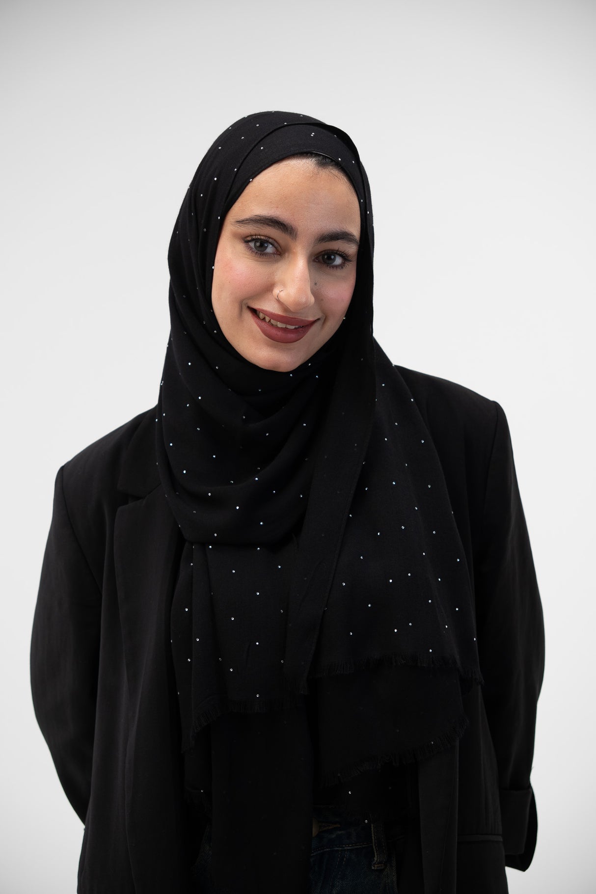 شال دال سواروفسكي حجاب
