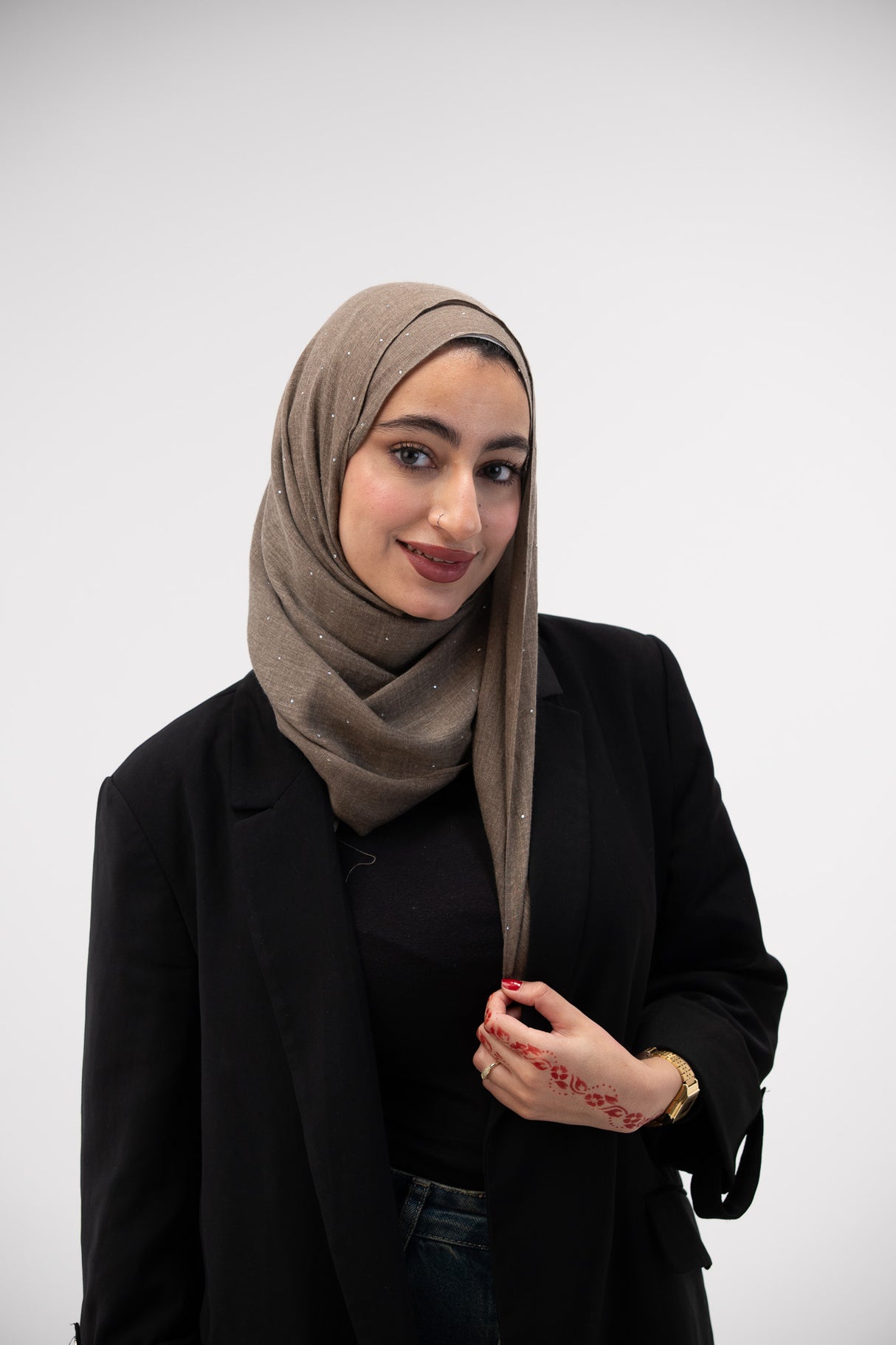 شال دال سواروفسكي حجاب