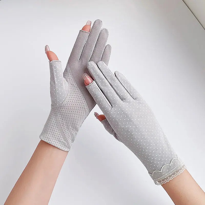 2 Fingers Open Driving Gloves Smack Touch (Gloves)