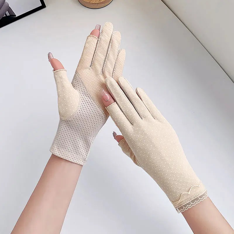 2 Fingers Open Driving Gloves Smack Touch (Gloves)