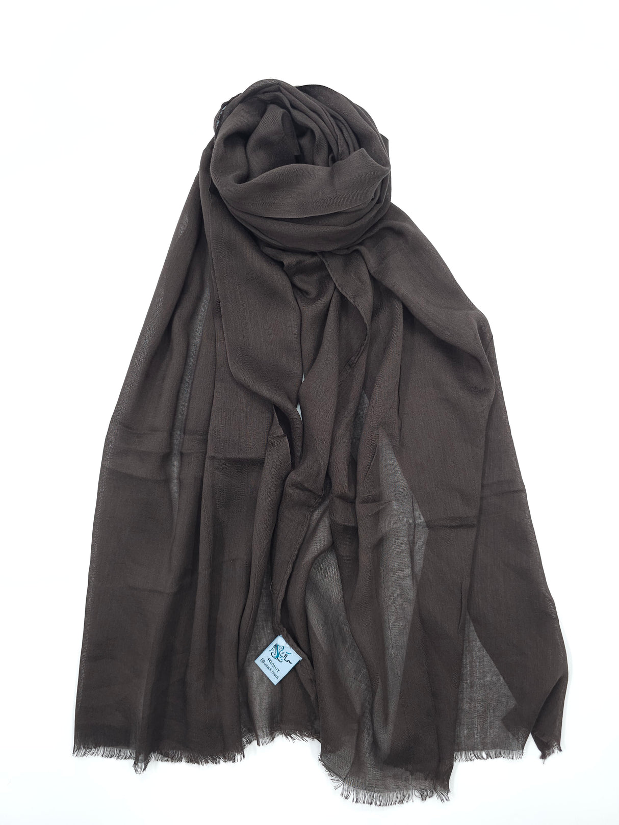 شال فيسكوز فاخر عرض صغير حجاب