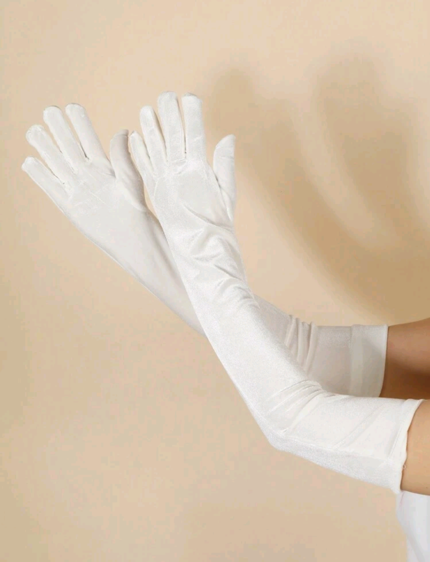 قفازات مخملية طويلة لفصل الشتاء