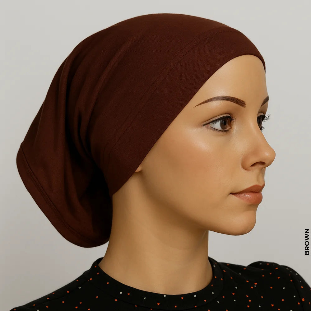 Amta Murabba Cap Undercap Brown undercaps