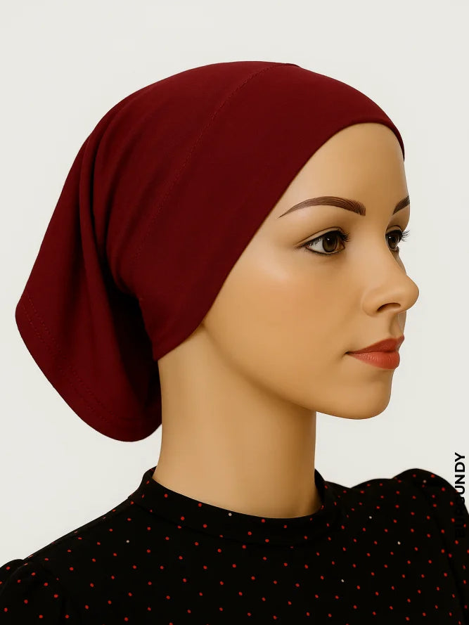 Amta Murabba Cap Undercap Burgundy undercaps