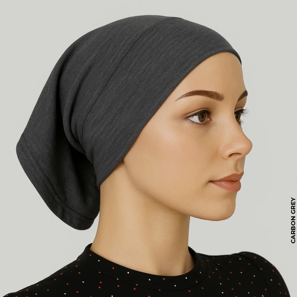 Amta Murabba Cap Undercap Carbon grey undercaps