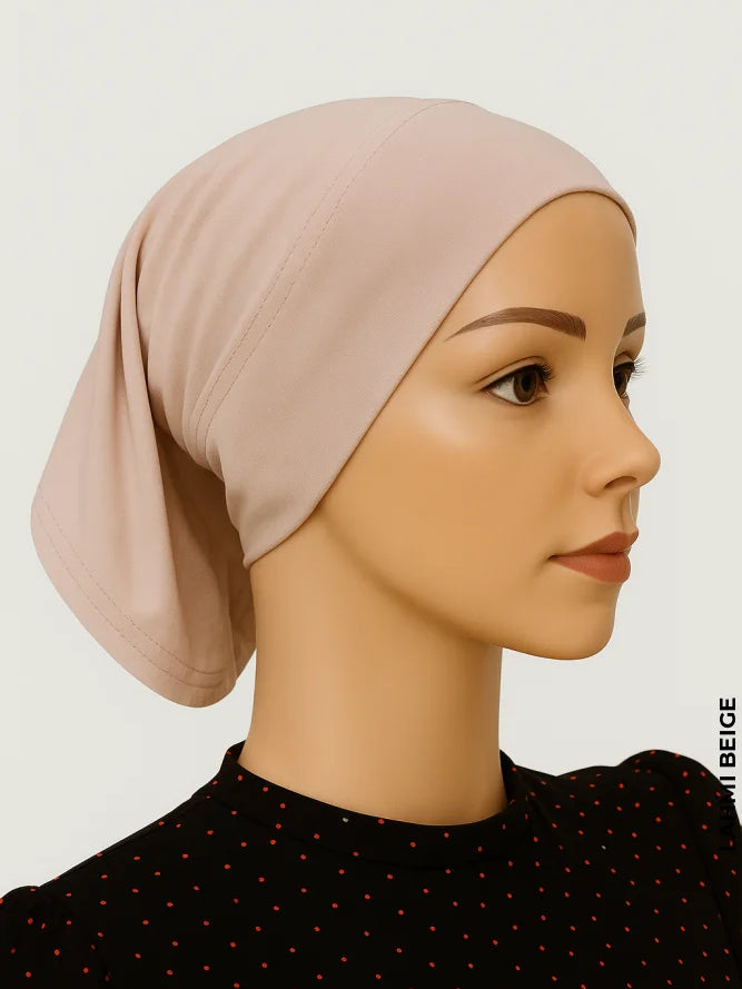 Amta Murabba Cap Undercap Lahmi Beige undercaps