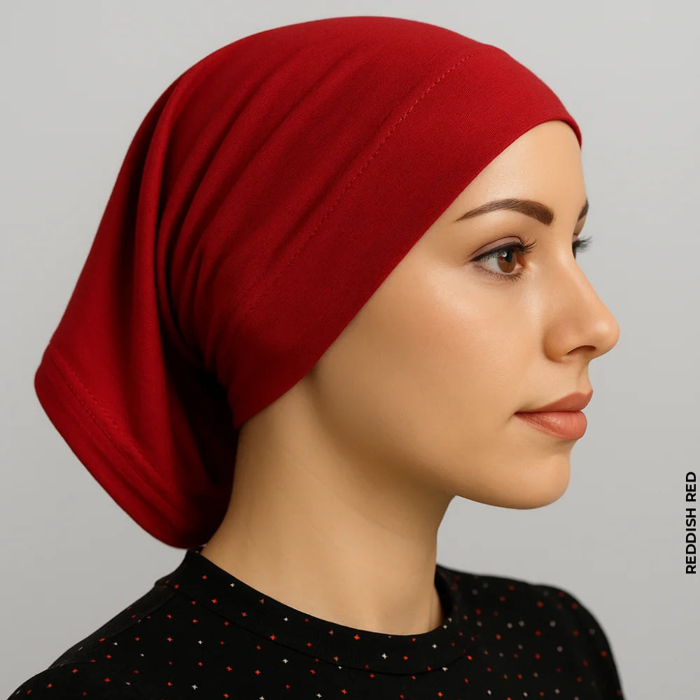 Amta Murabba Cap Undercap Reddish Red undercaps