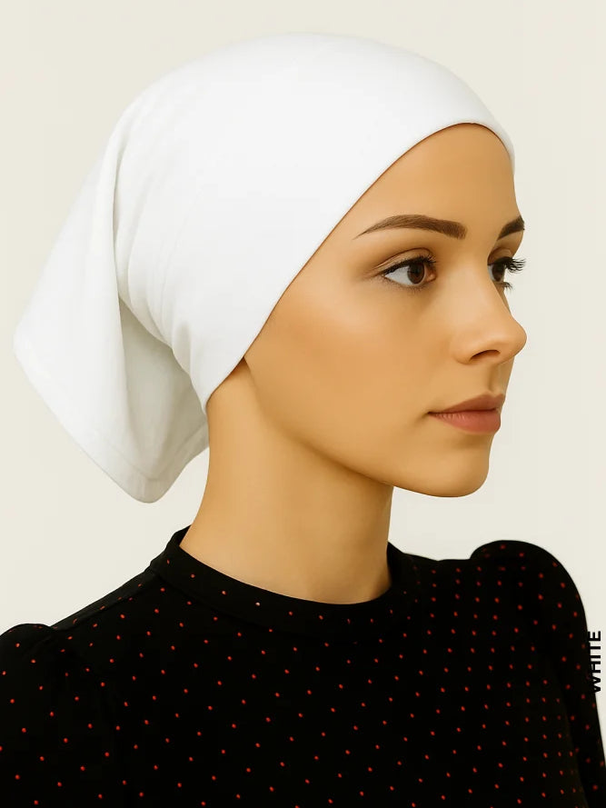 Amta Murabba Cap Undercap White undercaps