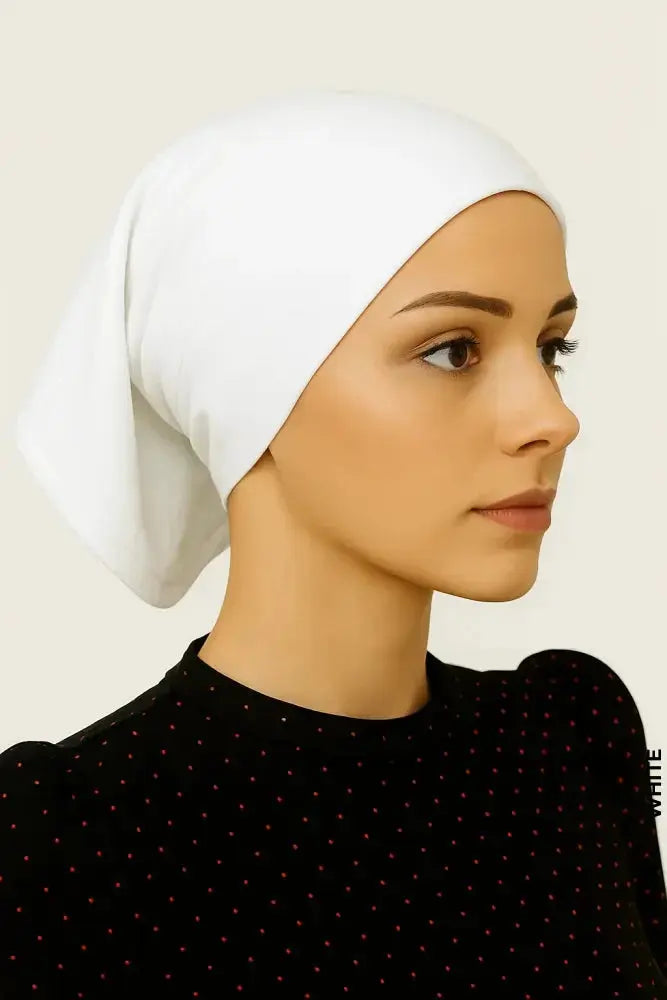 Amta Murabba Cap Undercap White undercaps