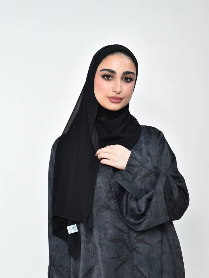 Chiffon High Quality Stitch Hijab Scarf (Hijab)