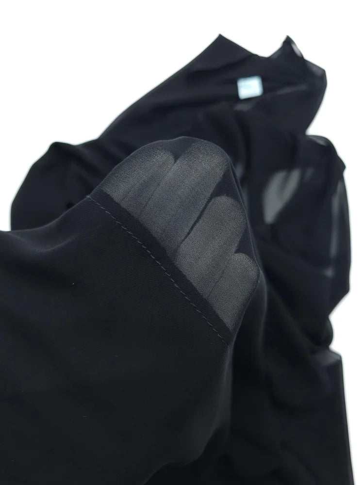 Chiffon High Quality Stitch Hijab Scarf (Hijab)