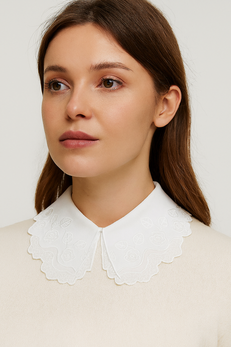 طوق كريستال مزيف على الطراز الكوري