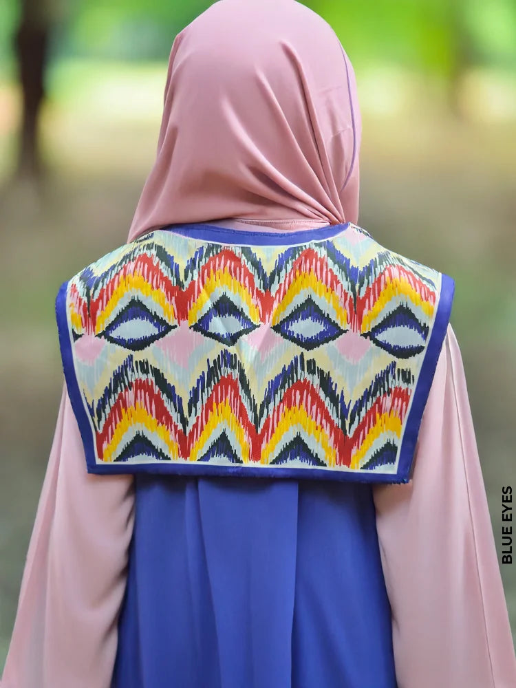 Fashionable Dickey Collar Blue Eyes Collar