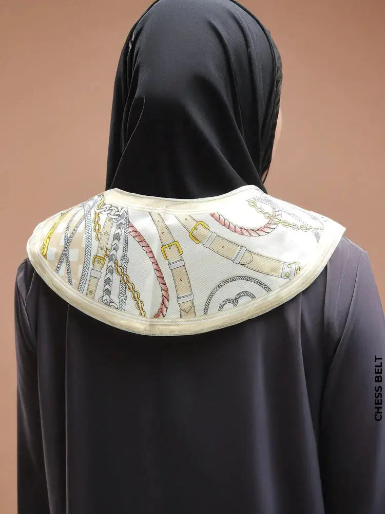 Fashionable Dickey Collar Chess Belt Collar