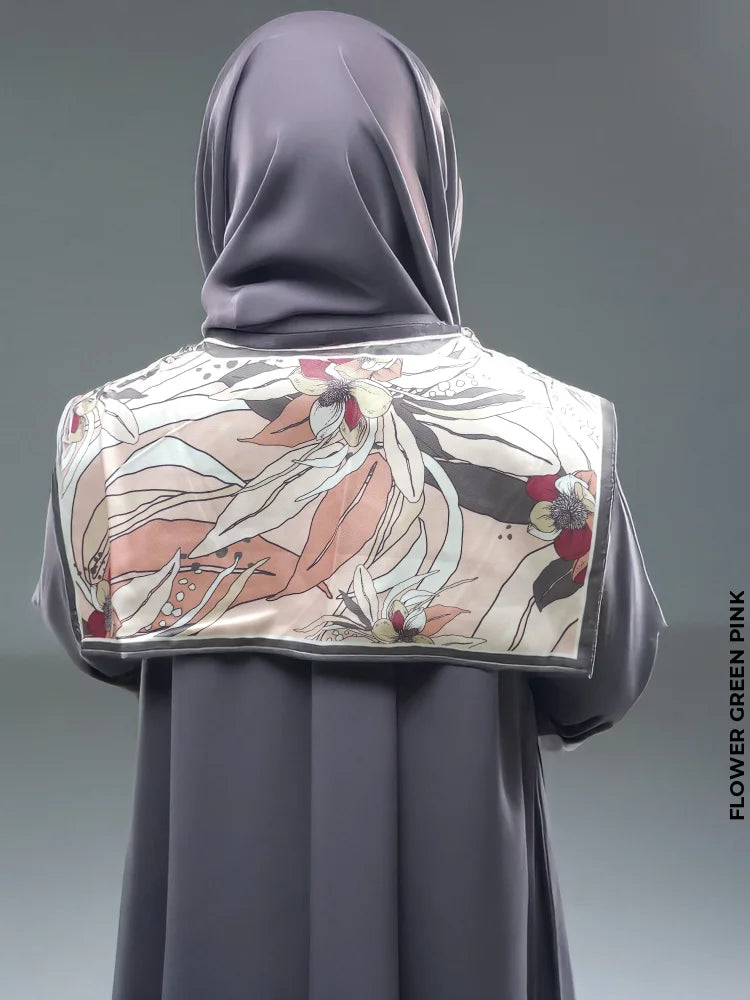 Fashionable Dickey Collar Flower Green Pink Collar