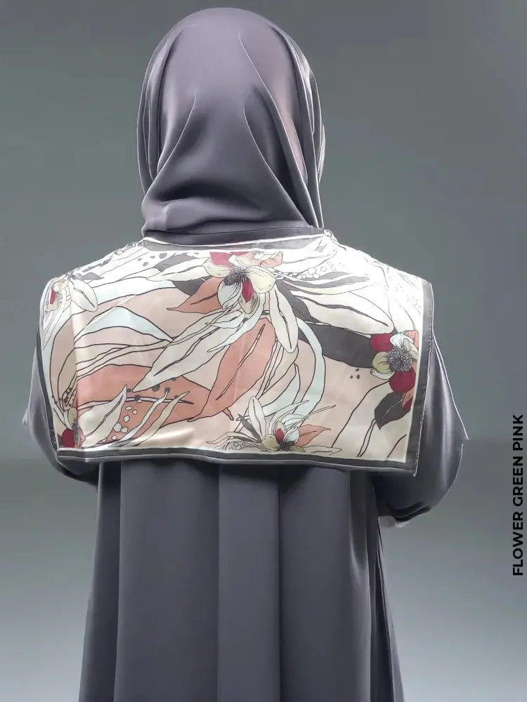 Fashionable Dickey Collar Flower Green Pink Collar