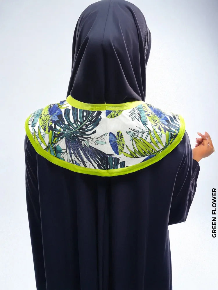 Fashionable Dickey Collar Green Flower Collar