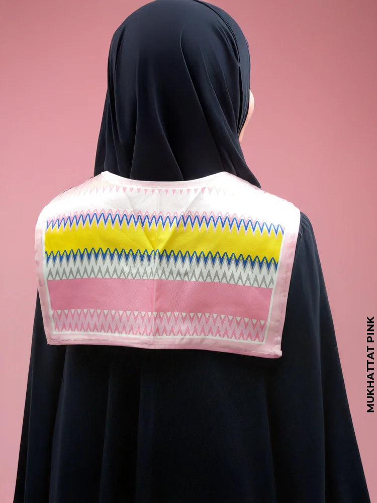 Fashionable Dickey Collar Mukhattat Pink Collar