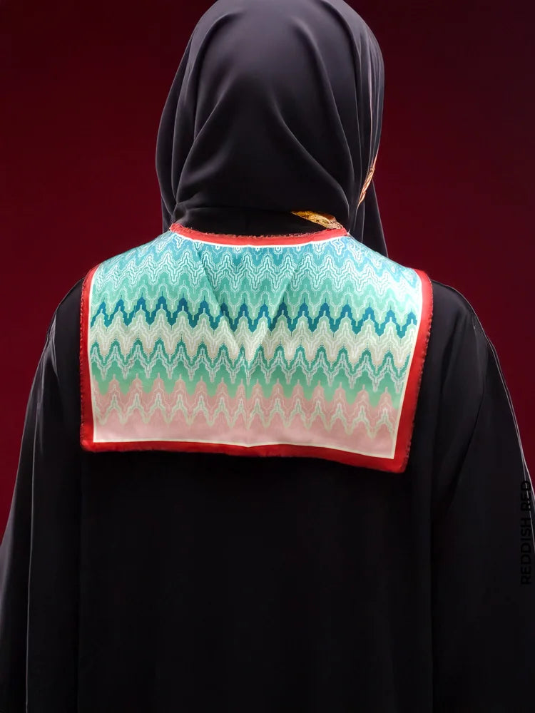 Fashionable Dickey Collar Reddish Red Collar