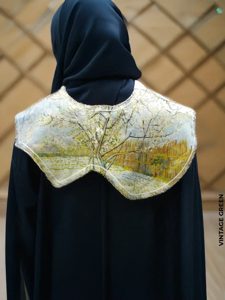 Fashionable Dickey Collar Vintage Green Collar