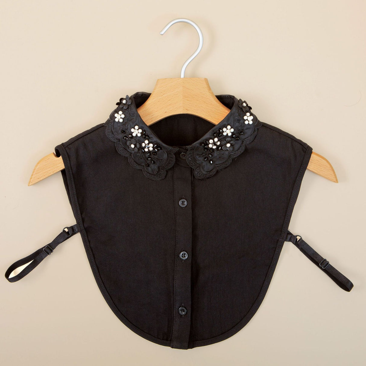 طوق ديكي كريستالي مزهر