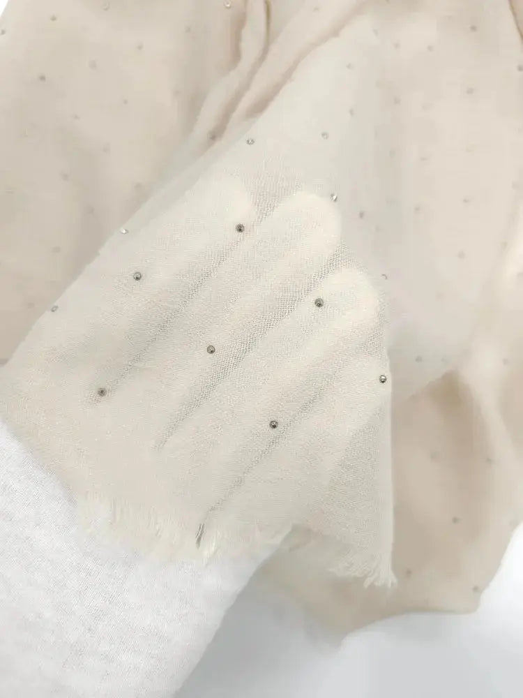 Lightweight Crystal Shawl Hijab Scarf (Hijab)