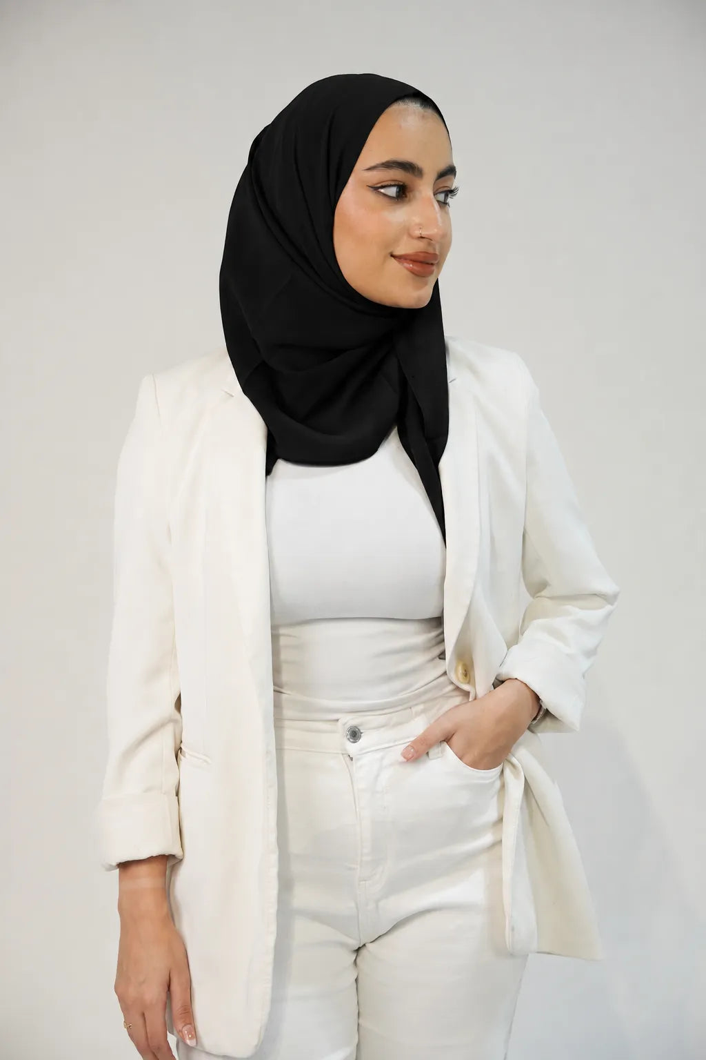 حجاب شيفون مالاكي
