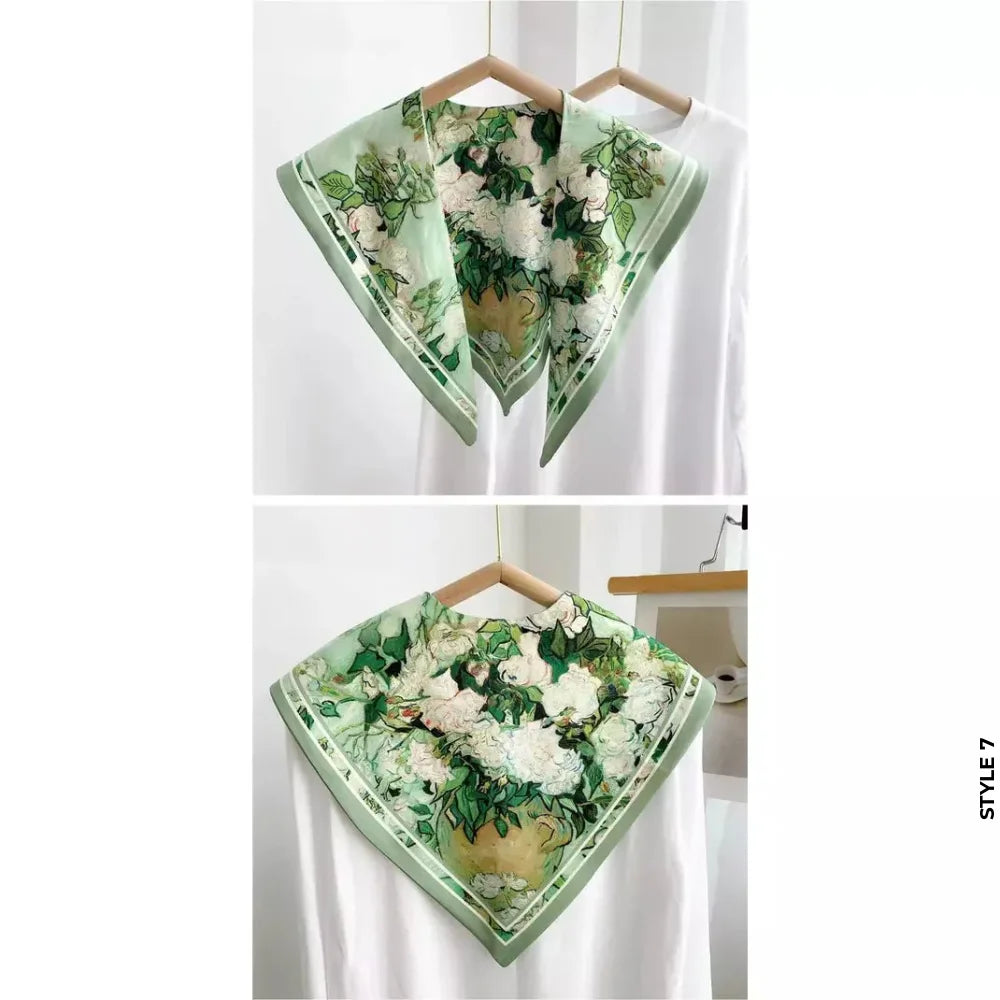 Printed Dickey Collar 3D Design 4 color style