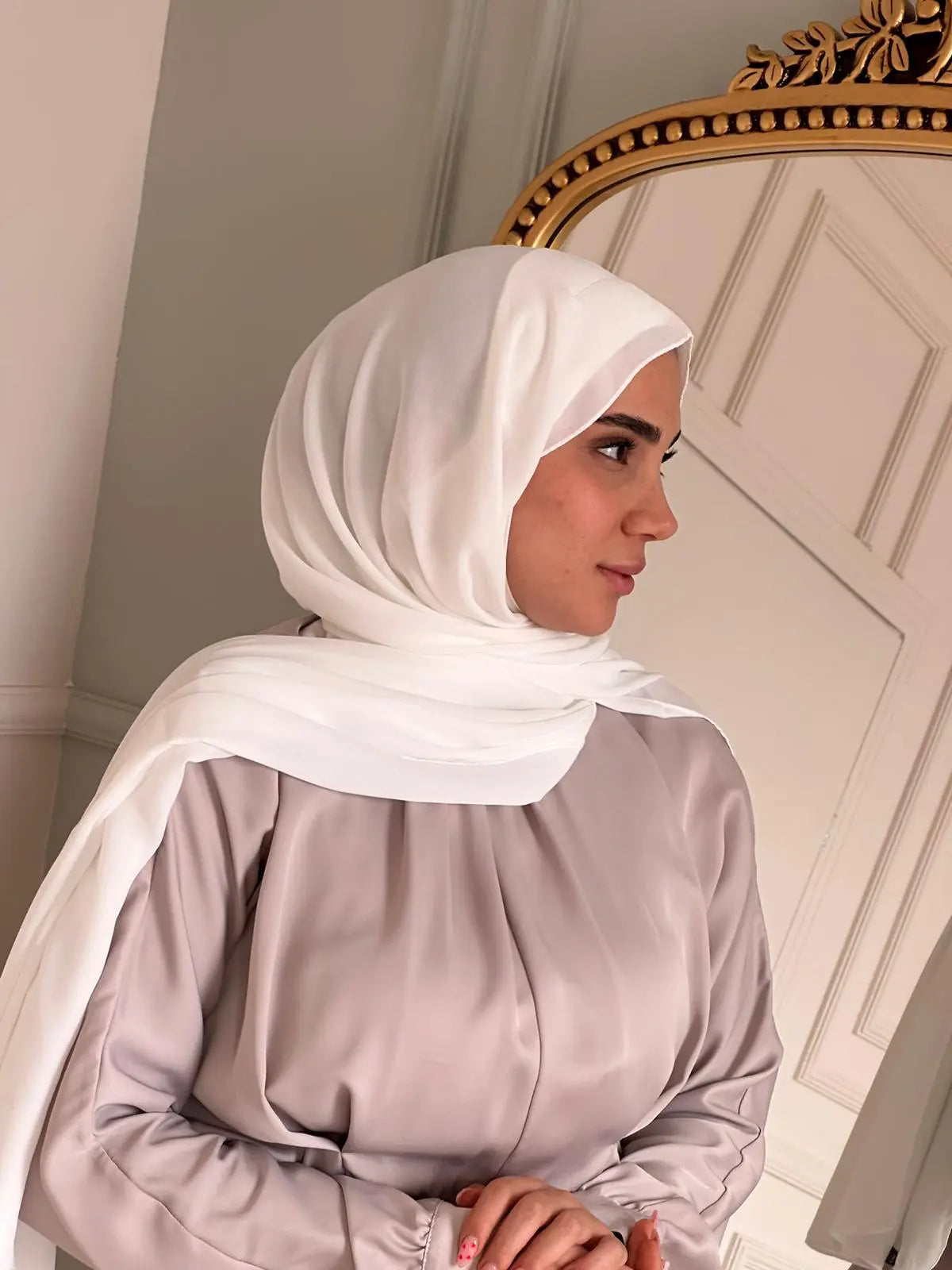 Instant Cotton Crap Hijab Smack Touch (Hijab)