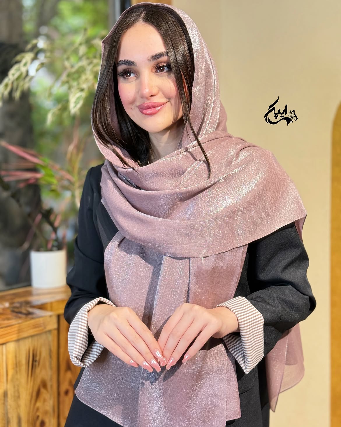 شال ميراي ماسوني معدني لعيد الفطر