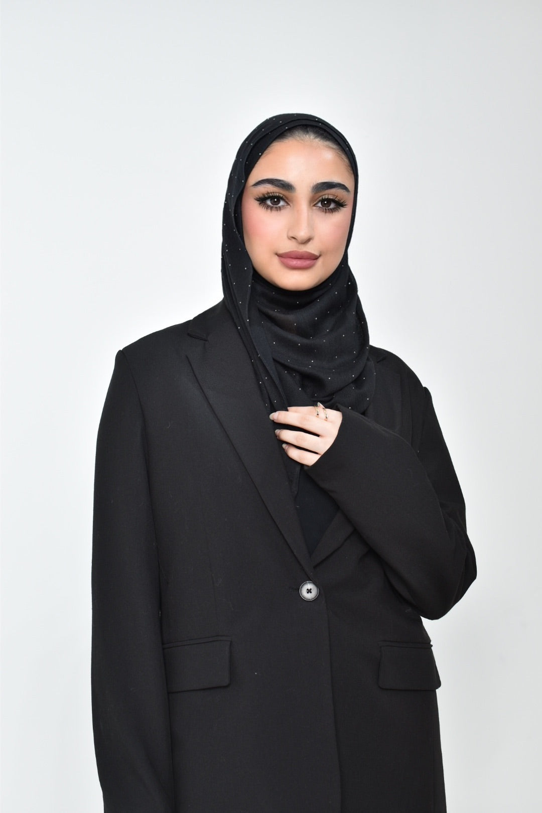 شال كريستالي كبير وخفيف الوزن