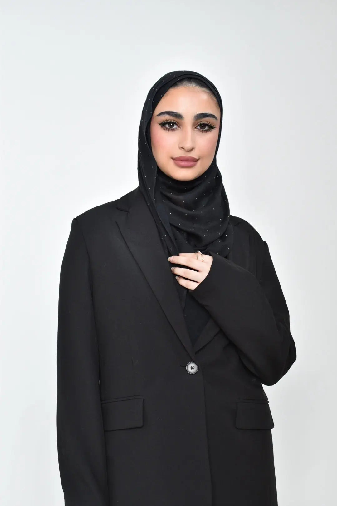 Lightweight Crystal Shawl Hijab Smack Touch (Hijab)