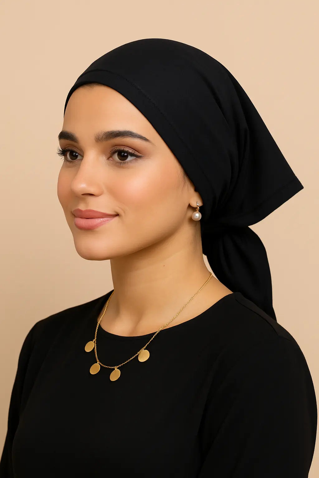 Hijab Undercap With German Cotton Stretch Smack Touch (Hijab Accessories)